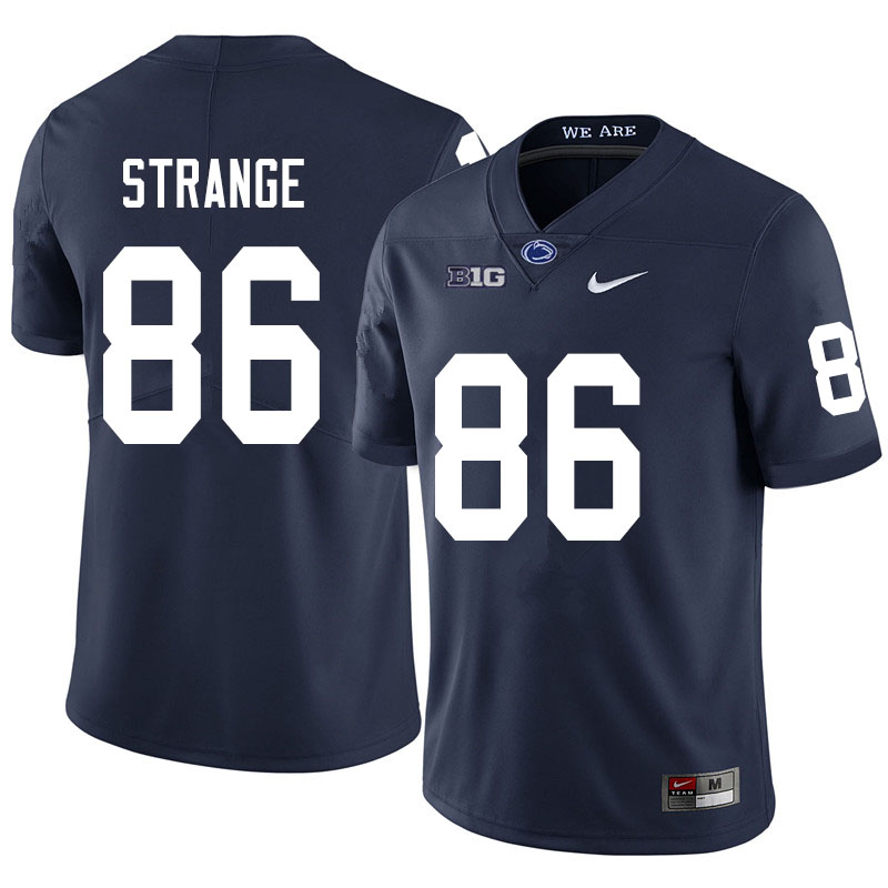 NCAA Nike Men's Penn State Nittany Lions Brenton Strange #86 College Football Authentic Navy Stitched Jersey CYX7898BL